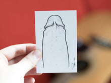 Upright penis drawing - The Classic